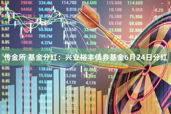 传金所 基金分红：兴业裕丰债券基金6月24日分红